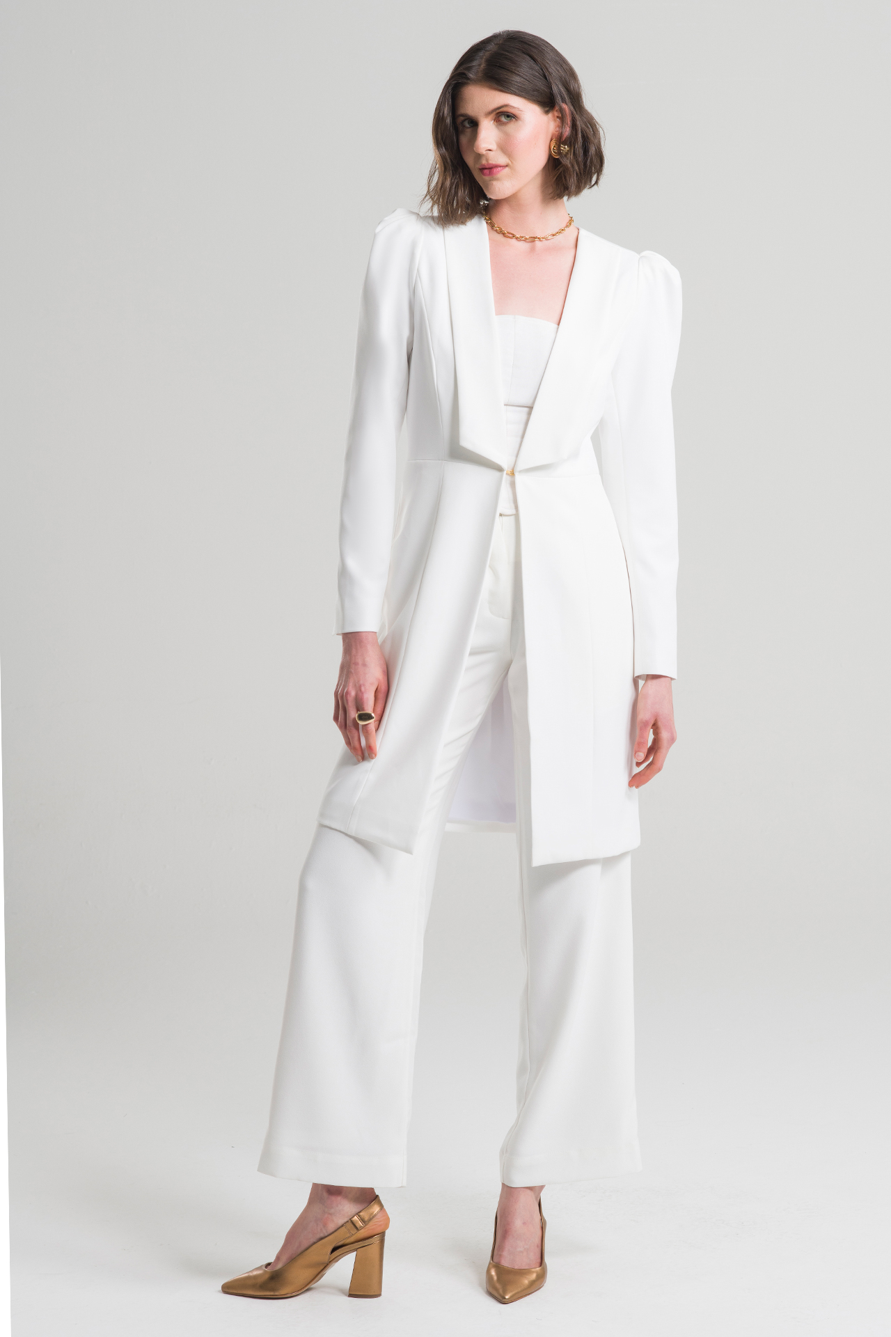 Bata Gisela blanca - Imagen 8