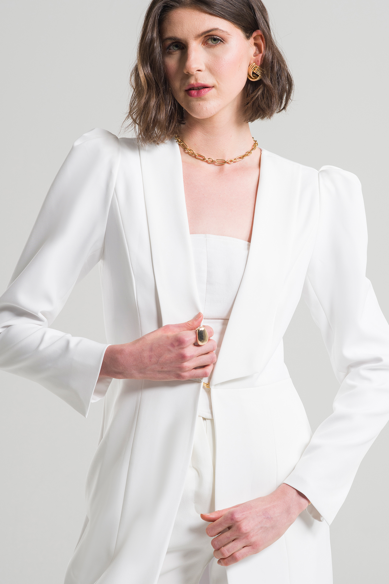 Bata Gisela blanca - Imagen 7