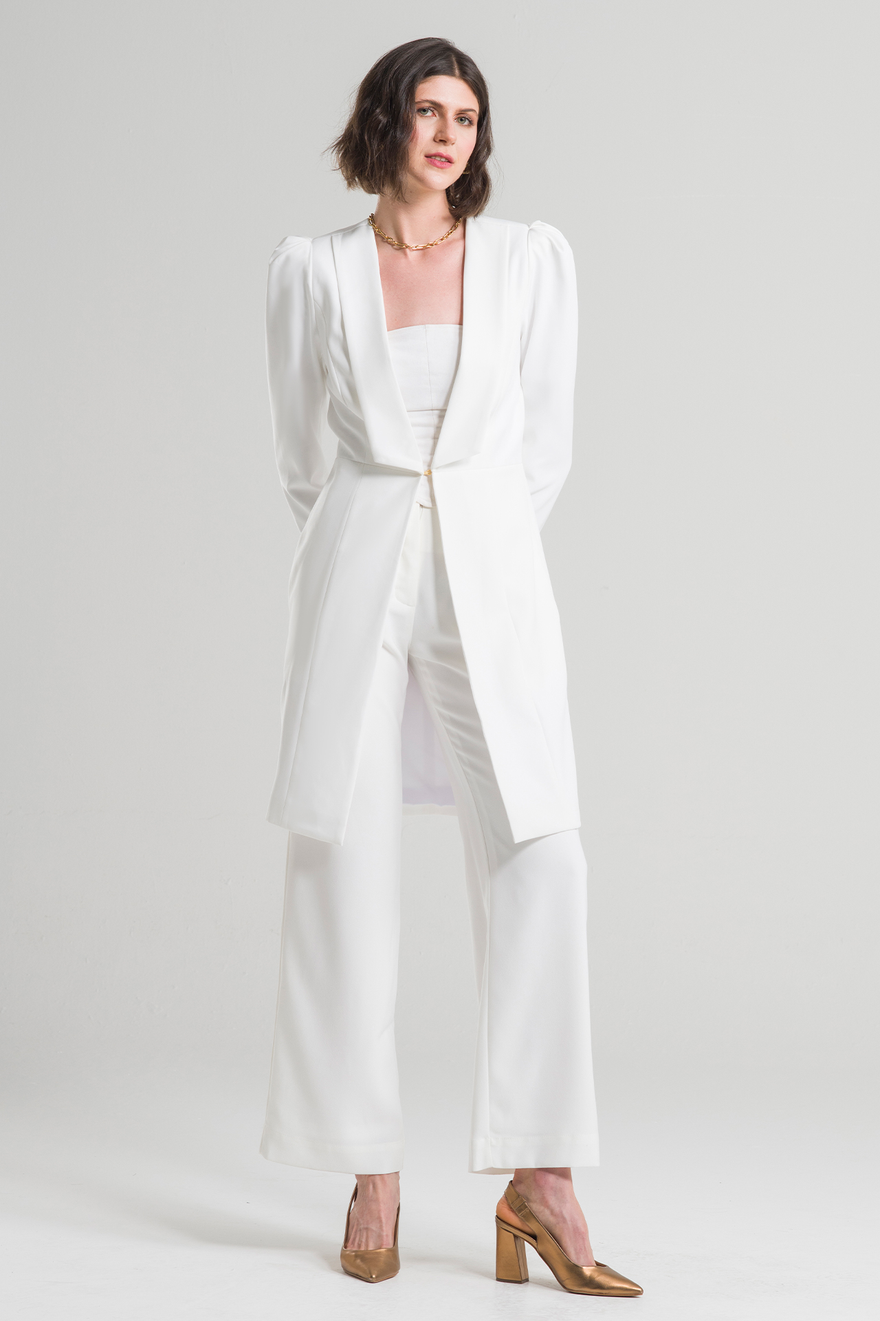 Bata Gisela blanca - Imagen 9