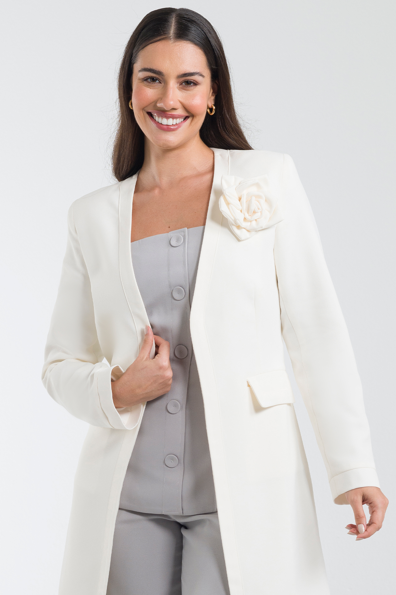 Bata Marie off white - Imagen 4