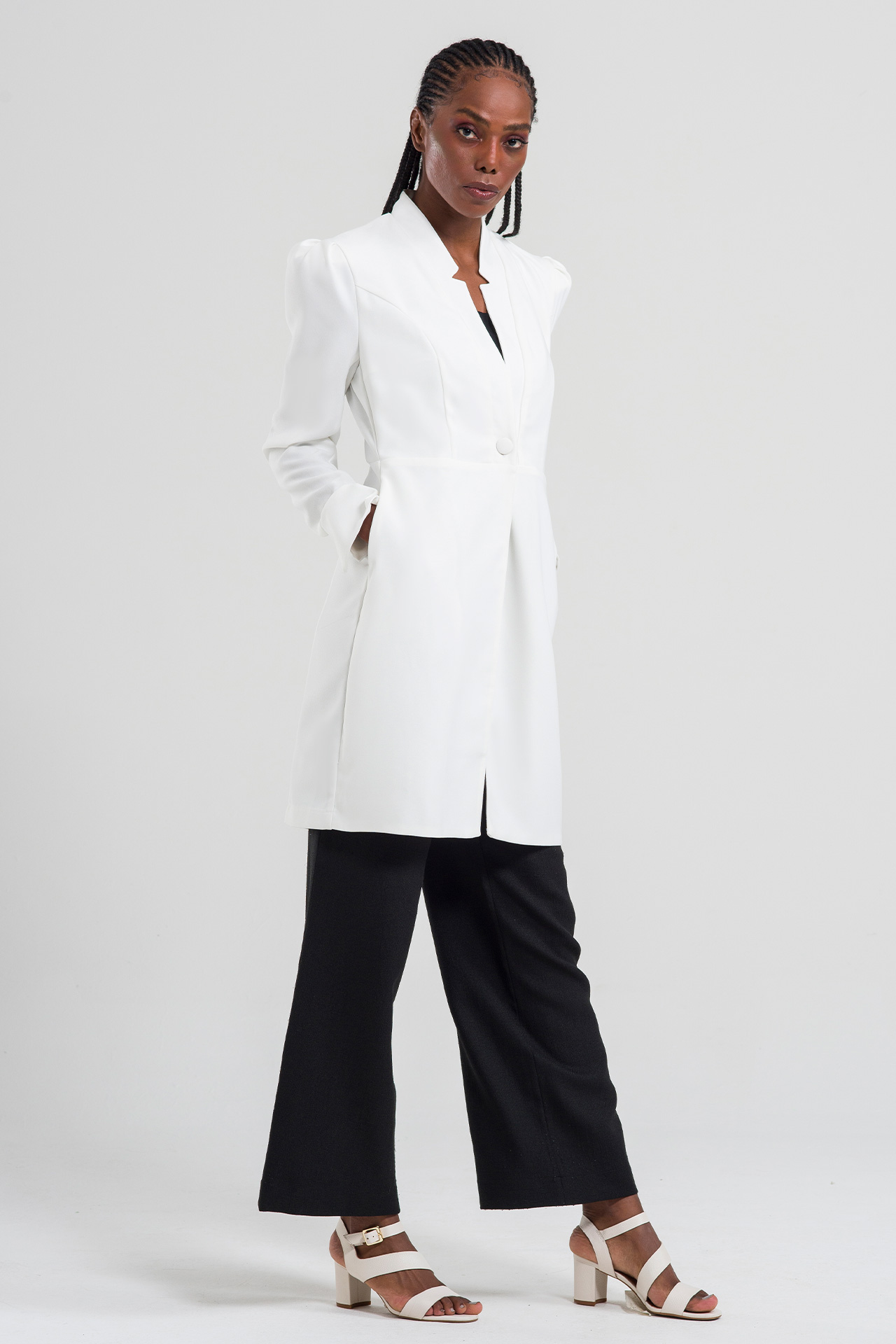 Bata Paola off white - Imagen 5