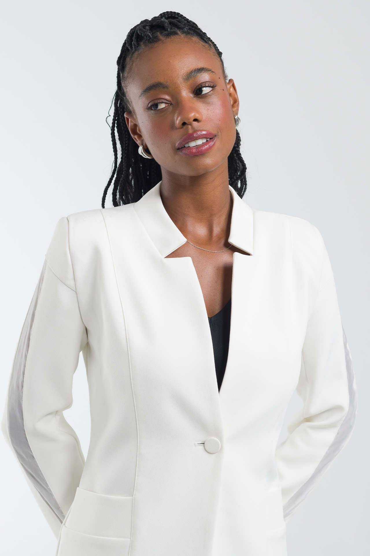 Bata Sophie blanca - Imagen 4