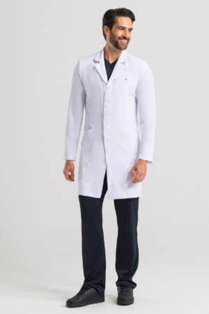 Bata Graduacion blanca