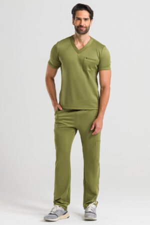 Ambo Soft hombre verde militar