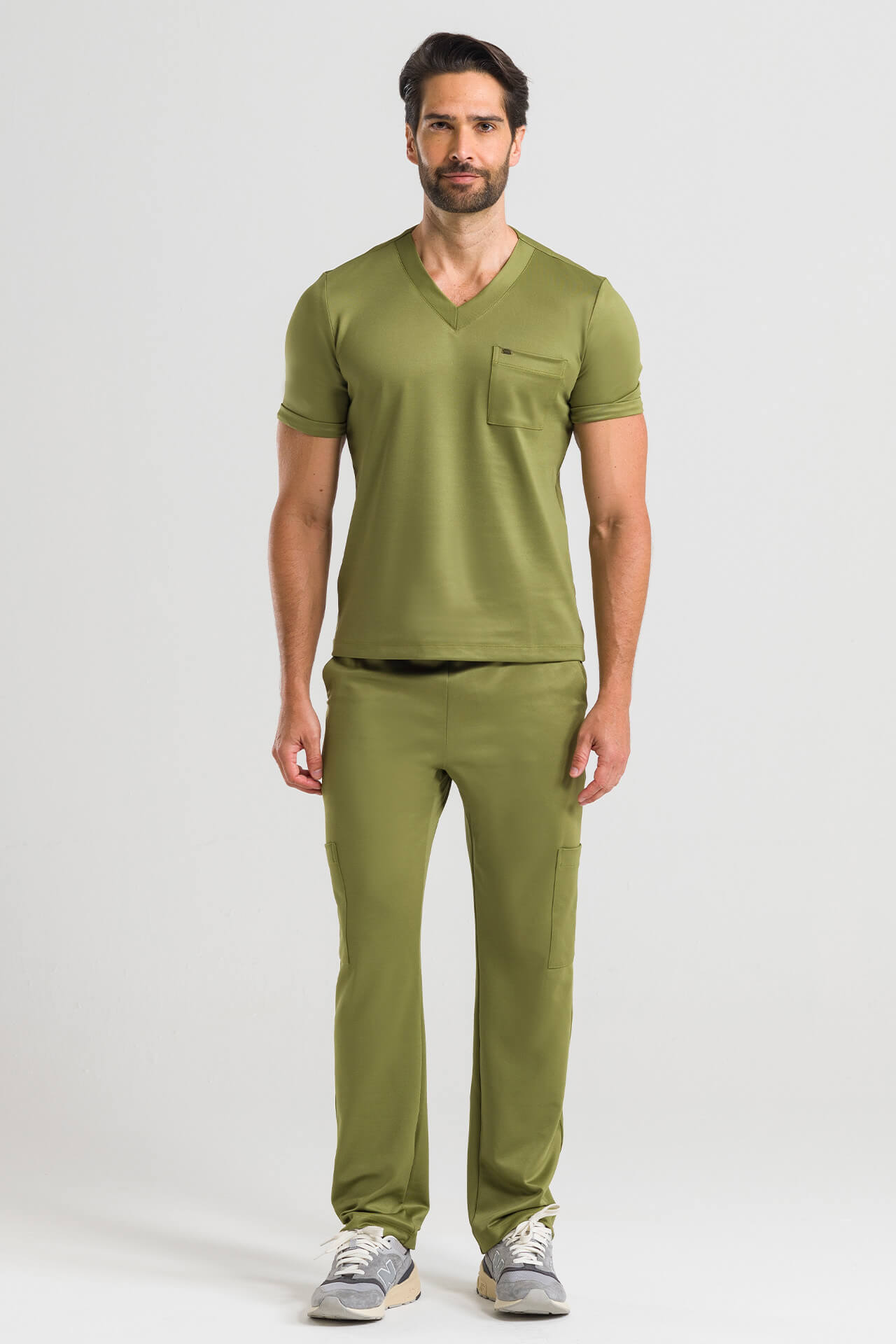Ambo Soft hombre verde militar - Imagen 4