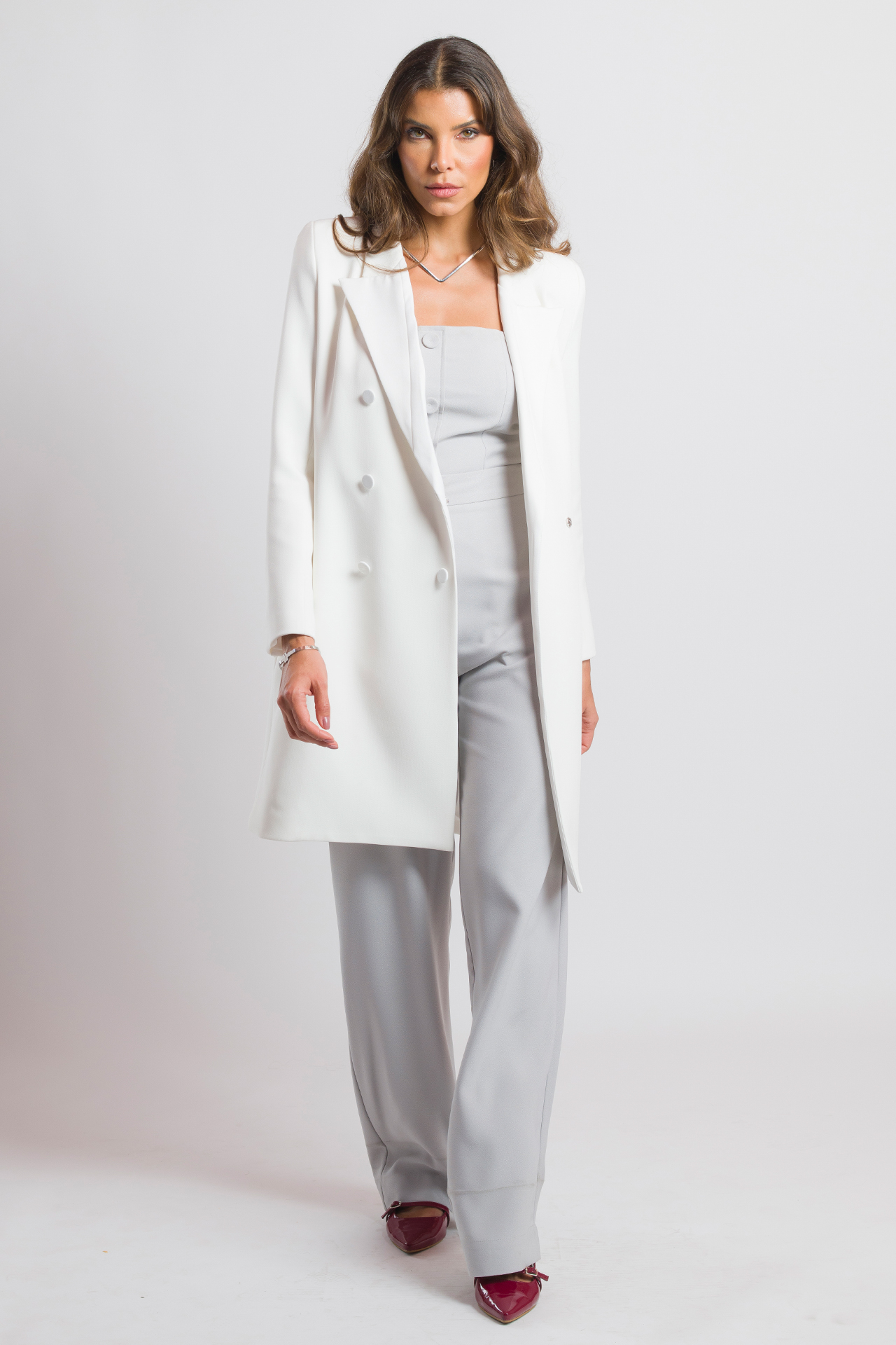 Bata Lauren blanca - Imagen 4