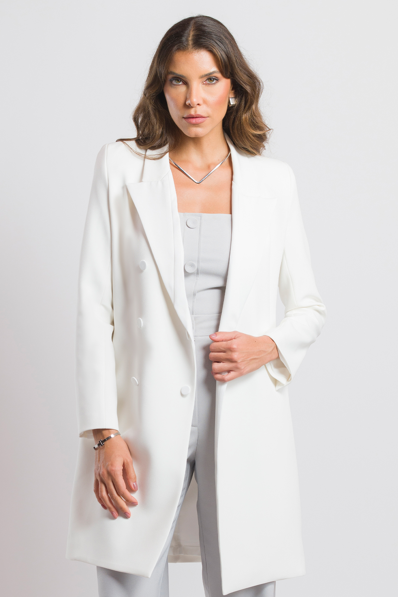 Bata Lauren blanca - Imagen 3