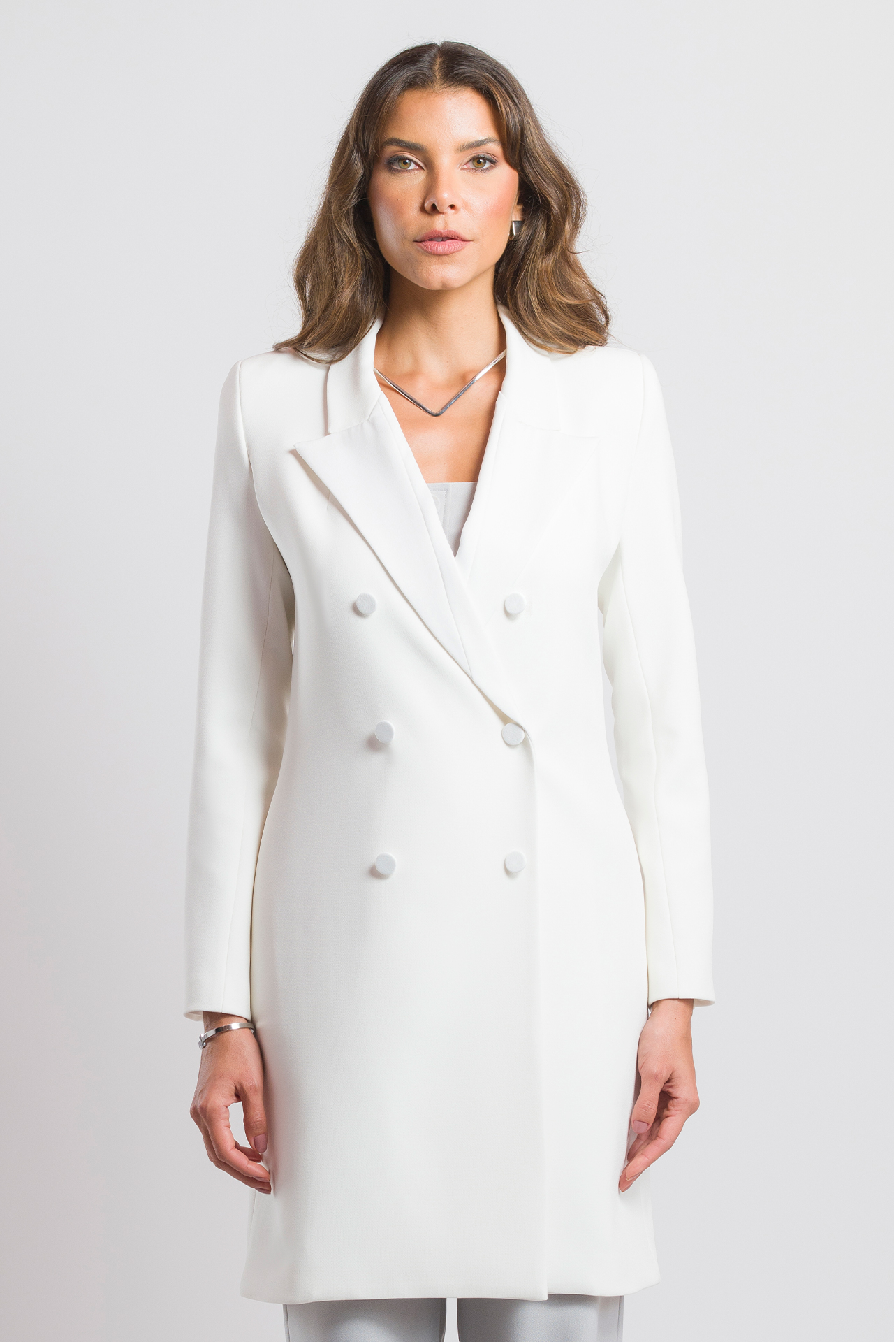 Bata Lauren blanca - Imagen 2