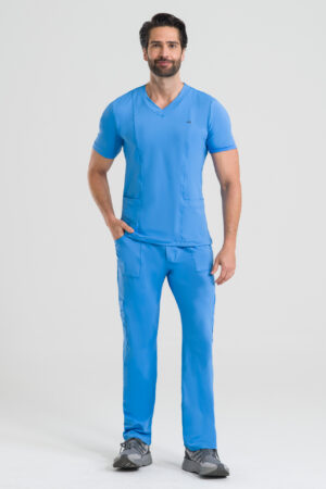 Ambo Lulu hombre azul capri