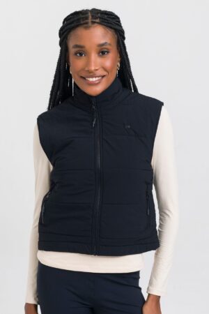 Campera Puffer Air negra